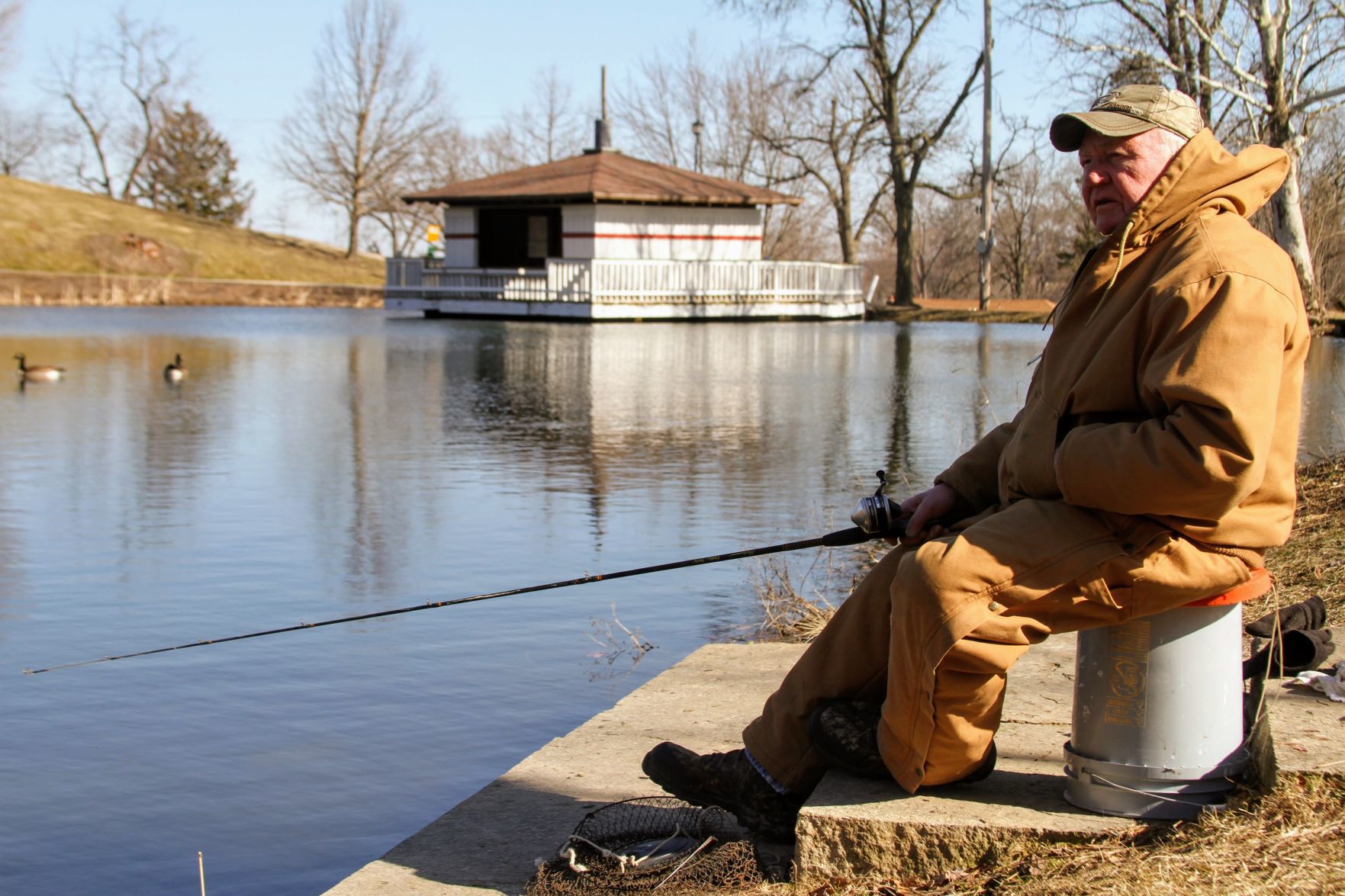 Trout fishing